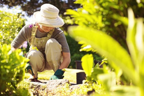 Load-based garden clearance estimate for a local property